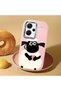 Redmi Note 13 Pro Plus+ 5g Compatible Shock-Absorbing Camera Protected Pink Silicone Case Kuzu Patterned - 3