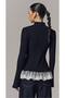 New Season Knitwear Short Lace Li Women's Jacket Alhawi Rozlinda Model