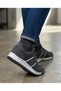 2026 Black and White Daily Men's Orthopedic Tricot Lightweight Sole Anorok Sports Shoes - 3