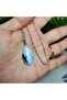 Moonstone - Moonstone Natural Stone Necklace - 11 - (Only Hand Made) - 3