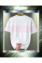 Unisex Casual Short Sleeve Set with Pilot Print Outdoor Spring/Summer Full Shorts - 5