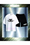 Unisex Casual Short Sleeve Set with Pilot Print Outdoor Spring/Summer Full Shorts - 3