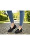 Women's Black Memory Laceless Orthopedic Lightweight Comfortable Walking Mom Daily Cloth Hajj Umrah Sports Shoes - 2