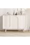 Modern Shoe Cabinet with Storage Shelves – Minimalist Entryway Shoe Organizer - 4