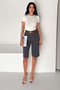 Belt Pieces of Pleated Bermuda Pants & Shorts – Gray Chic - 3
