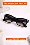 Unisex Black Square Sunglasses Uv400 Protection Gradient Glass Stylish Wayfarer Model - 2