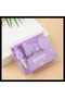Cosmetic Set Transparent Bag Piece – Airplane Cabin Compatible Refillable Bottle Set Travel Set with Spray