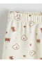 Printed Combed Cotton Girls' Pajama Bottoms - 2