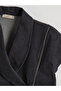 Nevavm Double-Breasted Collar Women's Jean Vest with a Difference - 7