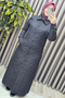 Women's Clothing Plus Size Quilted Full Length Cuff Sleeve Snap Closure Cap - 6
