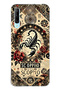 Huawei P Smart Pro Compatible a Crepe Burcu Patterned Transparent Phone Case