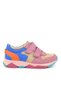 3880 Rakerplus Genuine Leather Pink Blue Kids Sneakers S Sports Shoes with Velcro