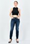 Women Regular Fit Washed Denim Jean, Blue - 3