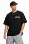 Men's Oversized Summer Design Printed Stylish T-Shirt in Cotton Colors - 7