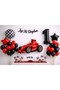 Race Car Themed Birthday Balloon Decoration Set for 1-9 Years Old Party Decoration Set with Happy Birthday Written - 3