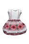 Rochie fete, MCF, traditionala, multicolora, Oltenia