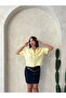 Butterfly Detailed Shirt Yellow |   D2891 - 5