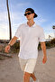 Men's Cotton Pack Trend White Polo Collar t Shirts - 2