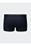 Navy Blue Standard Fit Cotton Flexible Men's Boxers Set of 5 - 3