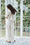 Short Sleeve Buttoned Blouse - 4