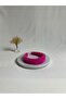 Pink Plush Curved Crown Hair Band - 2