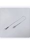 Stainless Steel Italian Snake Tube Chain Unisex Bracelet 1 mm 15+5 cm - 2