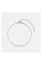 Stainless Steel Italian Snake Tube Chain Unisex Bracelet 1 mm 15+5 cm - 6