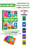 Diytoy My Baby's First Intelligence Cards Set-1 0-6 Months / Set-2 6-12 Months / Set-3 12-24 Months Educational Package 3-Piece Set - 5