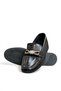 Women's Black Loafers Orthopedic Sole New Season Casual S600 with Accessories - 7