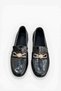 Women's Black Loafers Orthopedic Sole New Season Casual S600 with Accessories - 8