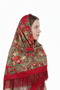 - Royal Orchid Folk Shawl Russian - 4