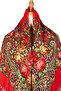 - Scarlet Rosalia Folk Shawl - 5