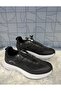 Nk Gabriel Black Laceless Rubber Laces Orthopedic Memory Sole Daily Walking Comfortable Aqua Shoes - 7