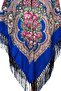 - Imperial Sapphire Russian Shawl - 4