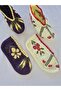 Hand Knitted 2 Pairs of Tunisian Handmade Booties, Dowry Booties, Gift Booties