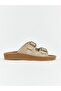 Lcw Steps Beige Double-Strapped Adjustable Women's Slippers - 2