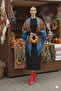 - Imperial Azure Russian Shawl - 4