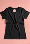 Women's Cotton Pack Short Sleeve Undershirt T-Shirt Round Neck Basic Underwear Daily Use 60E22 - 4