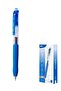 Gel Pen EG075-BL 0.5mm Fine Tip, Quick-Dry, Smudge-Resistant, 12 Pack, Blue Ink - 2