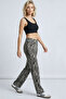 Comfortable Fit High Waist Wide-Leg Viscose Mix Women's Trousers - 2