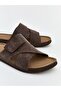 Lcw Steps Brown Cross Strap Men's Slipper - 3