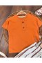Baby Boy Summer Set with Striped Hats and Button Detail, 3-Piece Set - 4