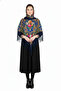 - Traditional Folk Shawl – Floral Pattern
