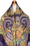 - Royal Frost Purple Shawl – Classic Pavlovo Pattern - 5