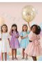 Sequined Princess Dress with Tie-Detail Bows on the Back