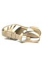 Turito Genuine Leather Comfort Orthopedic Women's Sandals Beige - 5