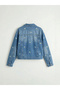 Lcw Kids Indigo Floral Girl's Jean Jacket - 2