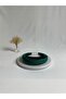 Emerald Green Thick Curved Velvet Crown Hair Band