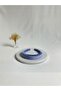 Baby Blue Thin Curved K Velvet Crown Hair Band