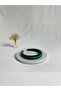 Emerald Green Thin Curved K Velvet Crown Hairband - 2